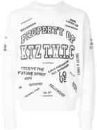Ktz Property Of Ktz Printed Sweatshirt - White