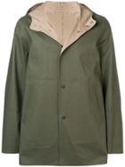 Herno Reversible Hooded Coat - Green