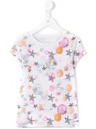 John Galliano Kids Printed T-shirt, Girl's, Size: 12 Yrs, White