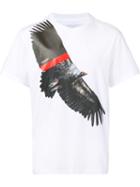 Yoshio Kubo - Eagle Print T-shirt - Men - Cotton - 2, White, Cotton