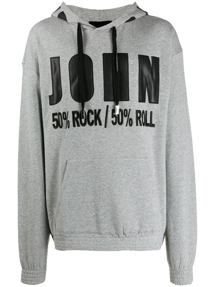 John Richmond Logo Print Sweatshirt - Green