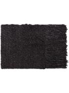 Aessai Aessai Blk Blnkt Merino Scrf - Black
