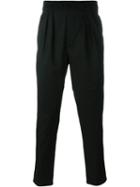 Paolo Pecora Elastic Waistband Cropped Trousers