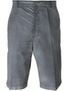 Lanvin Bermuda Shorts, Men's, Size: 48, Black, Cotton/viscose