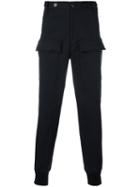 Moncler - Mid Rise Trousers - Men - Cotton/spandex/elastane - 1, Black, Cotton/spandex/elastane