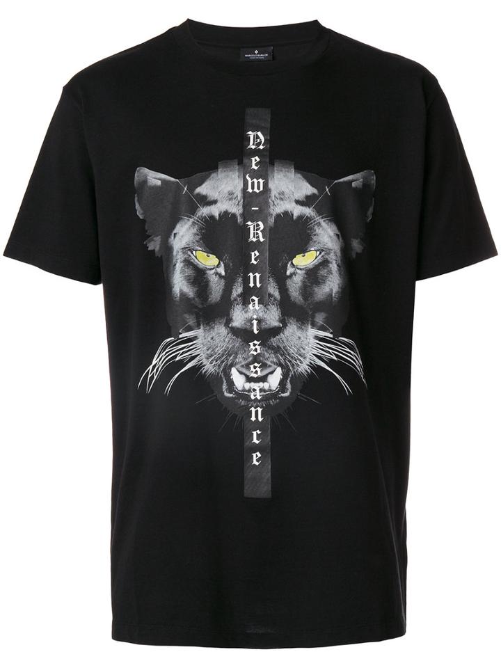 Marcelo Burlon County Of Milan - Sang Print T-shirt - Men - Cotton - L, Black, Cotton