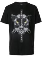 Marcelo Burlon County Of Milan - Sang Print T-shirt - Men - Cotton - L, Black, Cotton