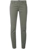 Paco Rabanne Contrast Detailing Trousers - Black