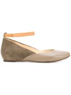 See By Chloé Ankle Strap Ballerinas - Green
