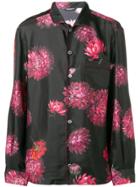 Dolce & Gabbana Floral Long-sleeve Shirt - Black