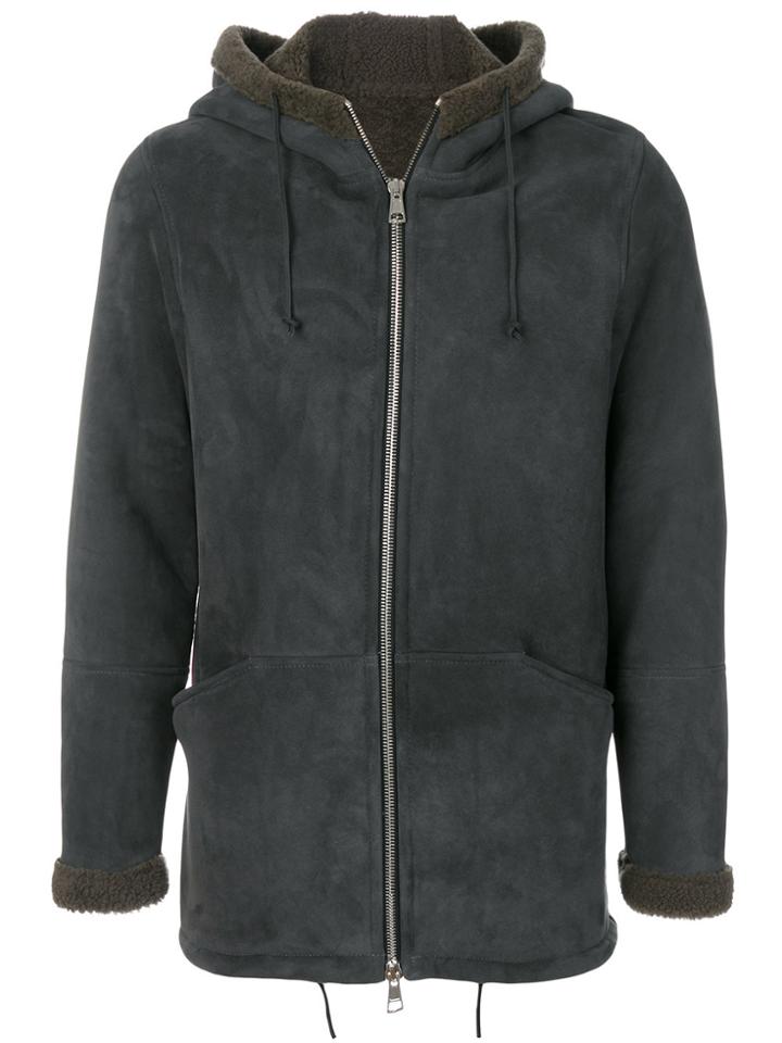 Low Brand Zipped Jacket - Grey