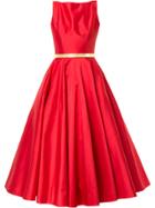 Romona Keveza Flared Midi Dress