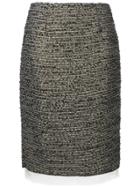 Zambesi Double Layer Straight Skirt - Multicolour