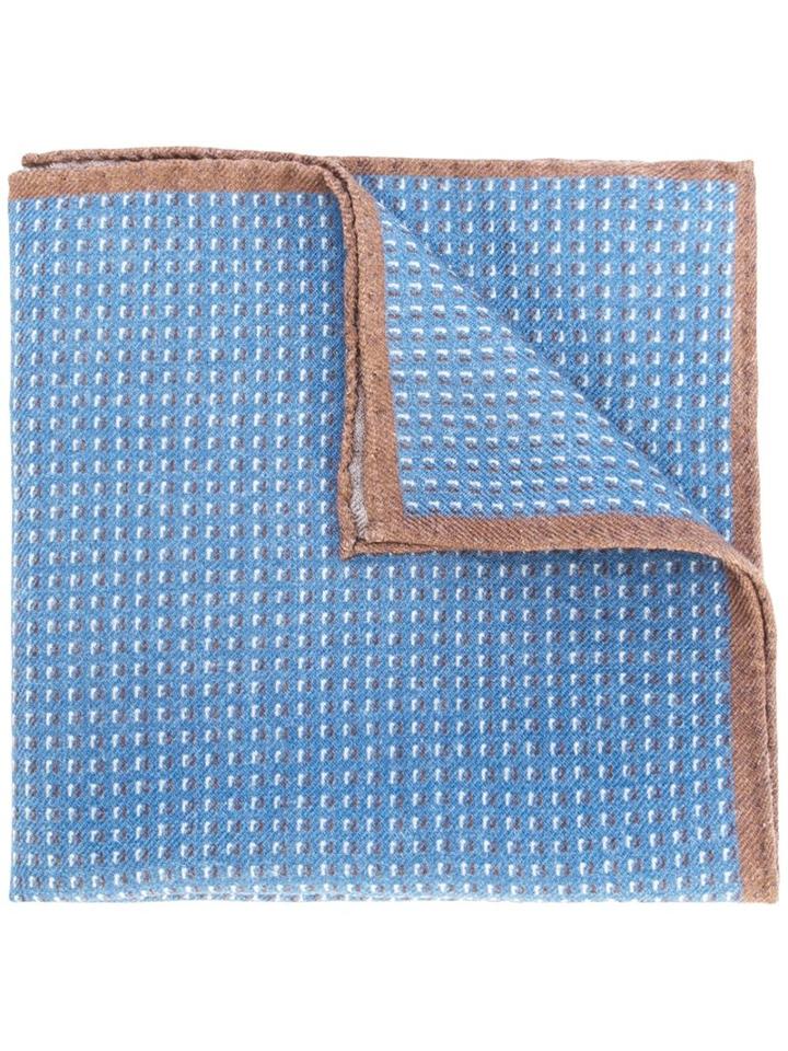 Eleventy Micro Pattern Pocket Square