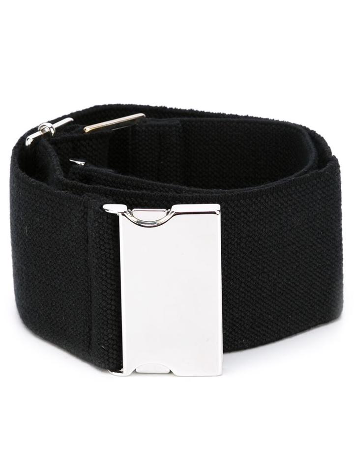 Erika Cavallini Metallic Buckle Belt