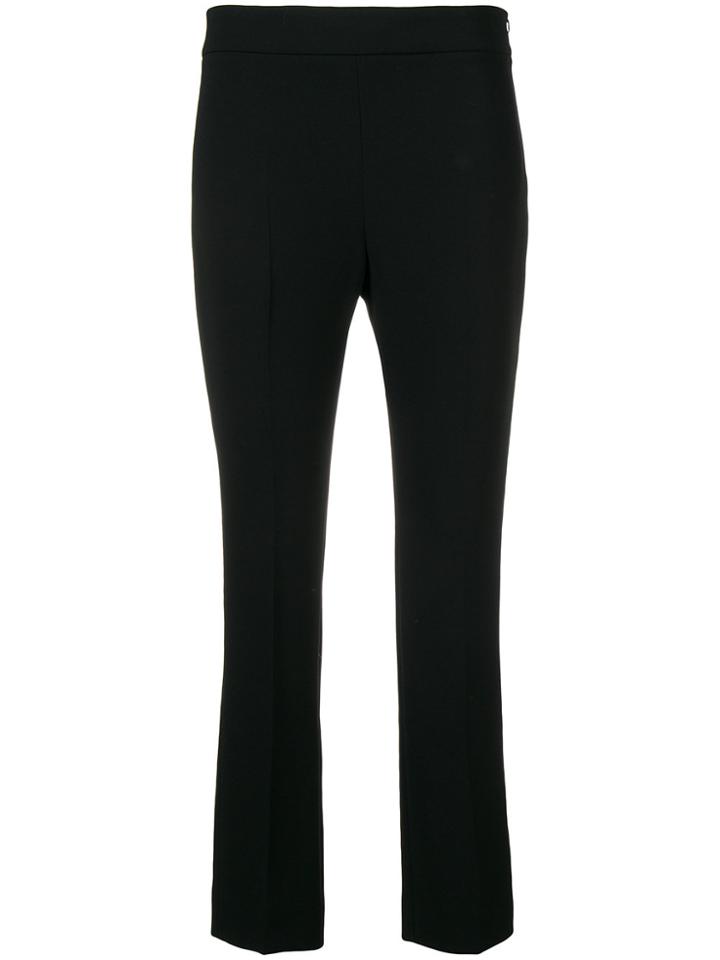 Max Mara Gelly Cropped Trousers - Black