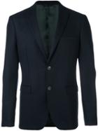 Tonello Tweed Effect Dinner Suit, Men's, Size: 50, Blue, Viscose/cashmere/virgin Wool