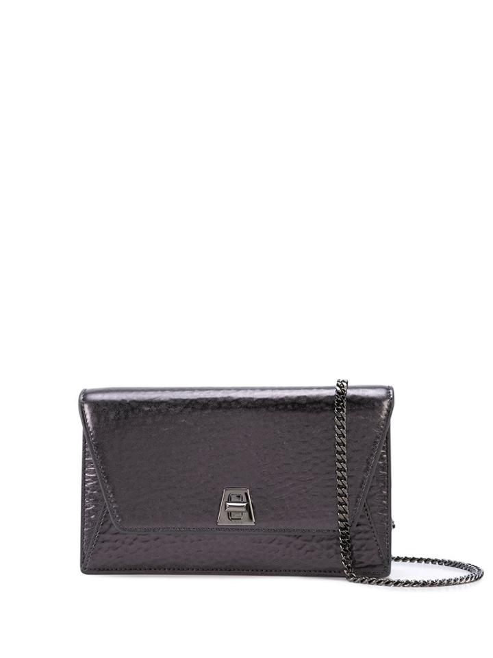 Akris Pebbled Clutch Bag - Black