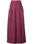 Golden Goose Deluxe Brand Wide-leg Flared Trousers