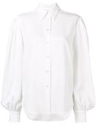 Sara Battaglia Oversized Shirt - White