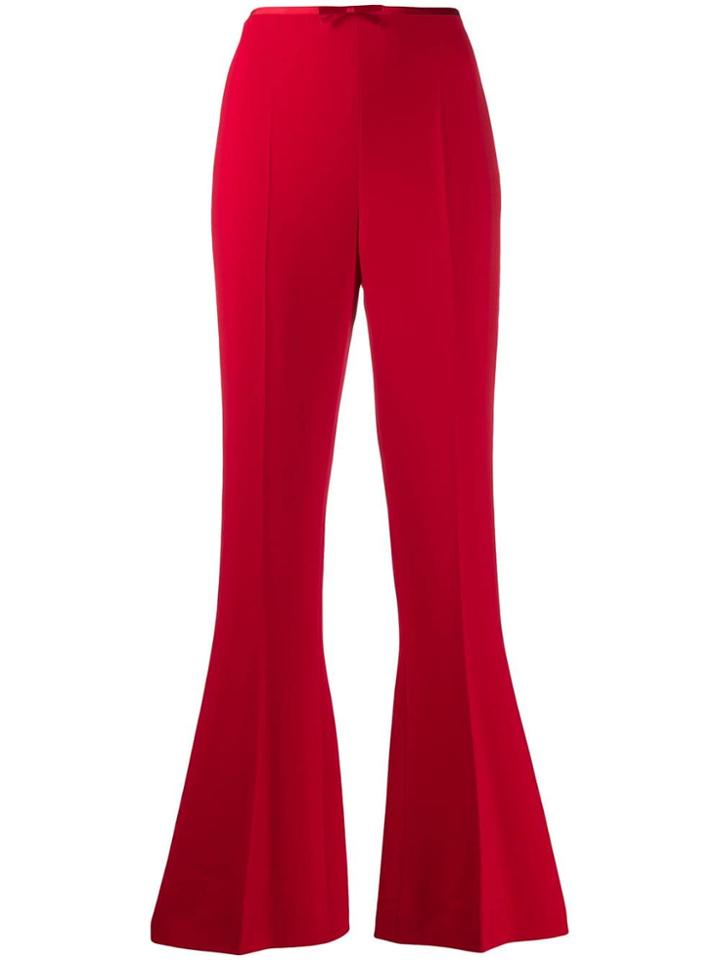 Miu Miu Flared High Rise Trousers