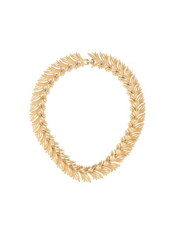 Monet Pre-owned Monet Golden Seagrass Necklace