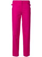 Roseanna Straight Trousers - Pink & Purple