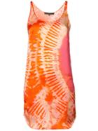 Barbara Bui - Tie Dye Beach Dress - Women - Silk - 40, Yellow/orange, Silk