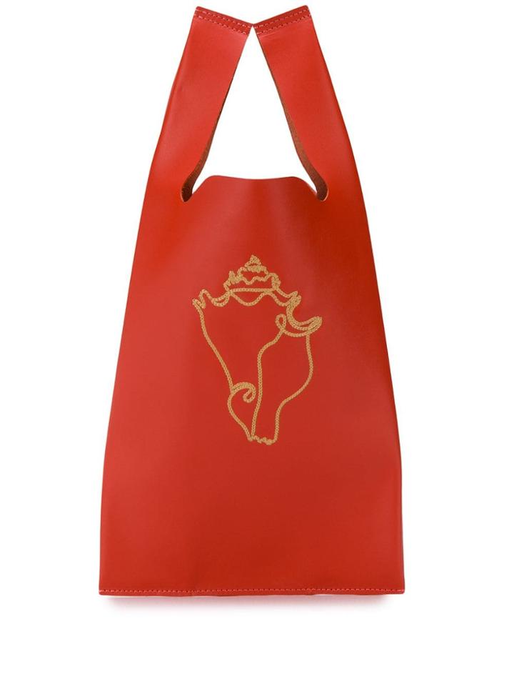 Ballen Pellettiere Xala Stitch Tote - Orange