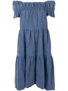 Ulla Johnson Off The Shoulder Dress - Blue