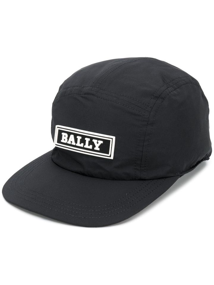 Bally Logo Patch Cap - Black
