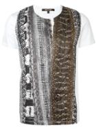 Roberto Cavalli Swarosvski Snake T-shirt