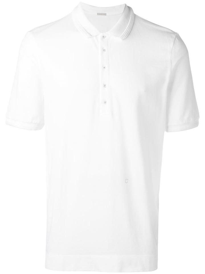 Massimo Alba Classic Polo Shirt, Men's, Size: Xxl, White, Cotton/spandex/elastane