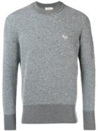 Maison Kitsuné Crew Neck Sweater - Grey