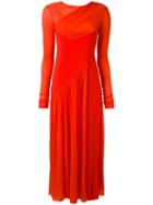 Emilio Pucci - Shift Fitted Dress - Women - Spandex/elastane/cupro/viscose - 40, Red, Spandex/elastane/cupro/viscose