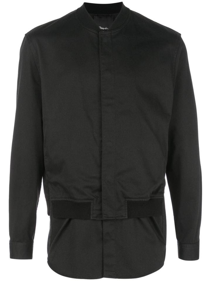 3.1 Phillip Lim Bomber Shirt Jacket - Black
