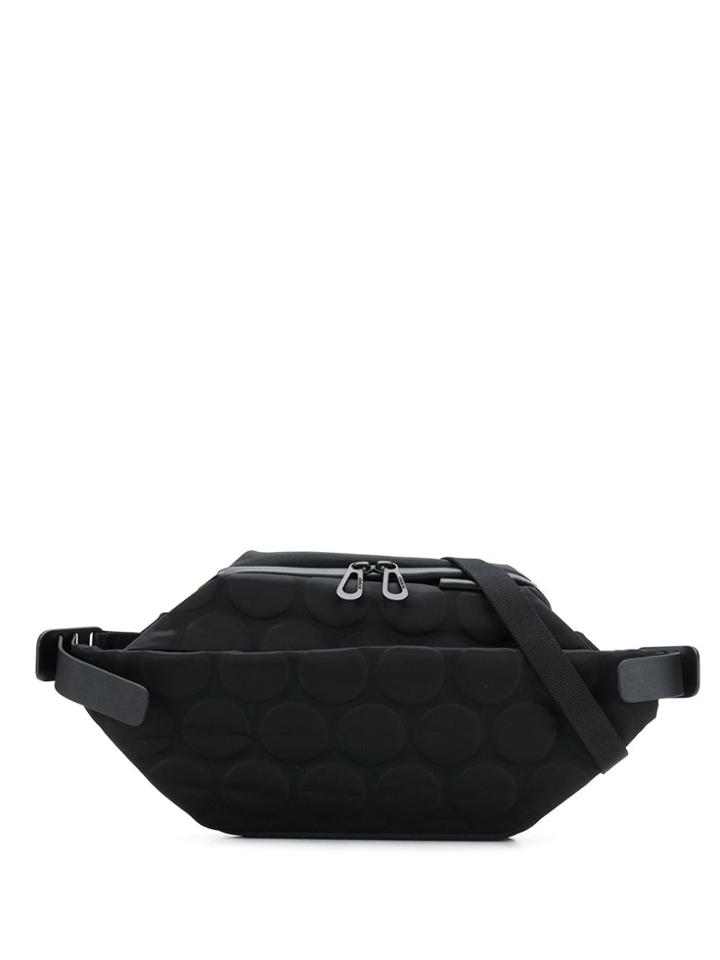 Côte & Ciel Embossed Belt Bag - Black