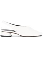 Neous Slingback Shoes - White