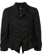 Comme Des Garçons Ruched Effect Jacket