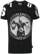 Plein Sport Boxer Print T-shirt - Black