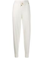 Twin-set Drawstring Joggers - White