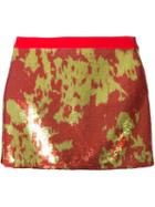 Emanuel Ungaro Sequinned Mini Skirt