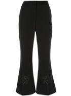 Stella Mccartney Alissa Embroidered Trousers - Black