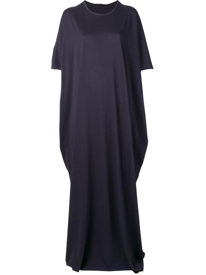 Rick Owens Drkshdw Oversized Maxi Dress - Blue