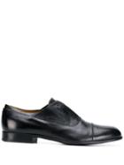 Pantanetti Lace-up Oxford Shoes - Black