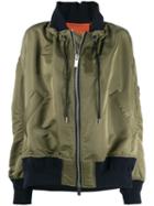 Sacai Bomber Jacket - Green