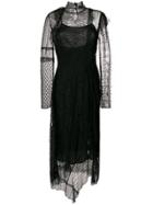 3.1 Phillip Lim Lace Patchwork Dress - Black