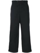 Craig Green Cropped Loose Fit Trousers - Black