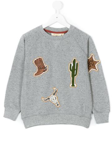 Soft Gallery - Kipp Sweatshirt - Kids - Cotton/polyester - 8 Yrs, Grey