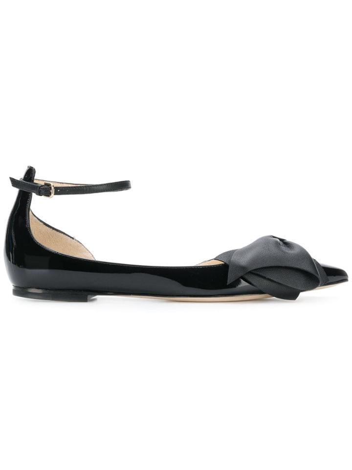 Jimmy Choo Kaitlyn Flats - Black